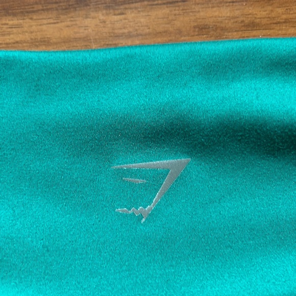 Gymshark- Super Soft Teal Leggings with Heal Holds - Picture 4 of 6